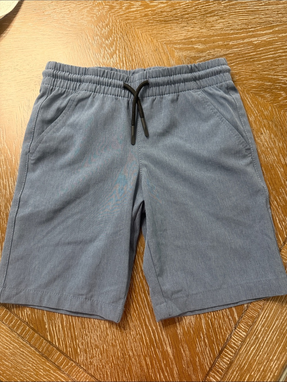 Nautica Light Blue Pull-On Drawstring Kids Shorts